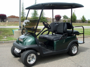 Club Car Precedent, Dark Green metallic color