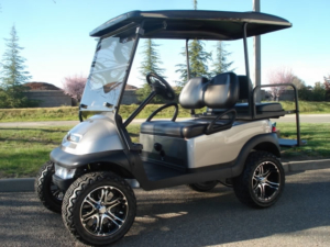 Club Car Precedent, Platinum metallic color, Lift Kit