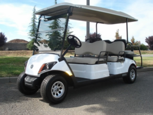 Yamaha Concierge 6 passenger utility golf cart