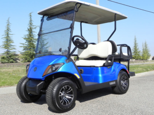 Yamaha Drive2, Aqua Blue Metallic, 4 Passenger