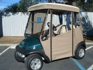 Custom Sunbrella Golf Cart Enclosure