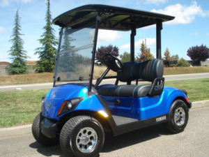 2017 Yamaha AC PTV 2 passenger golf cart