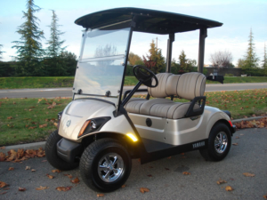 2017 Yamaha AC PTV 2 passenger golf cart