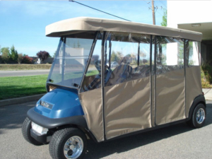 Custom Golf Cart Enclosure