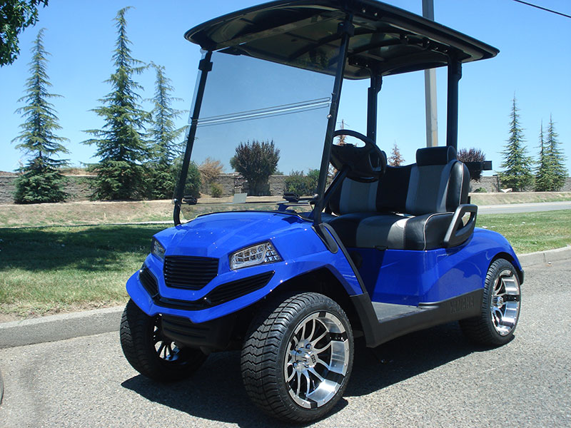 Yamaha Drive, Havoc Blue body kit Gilchrist Golf Cars