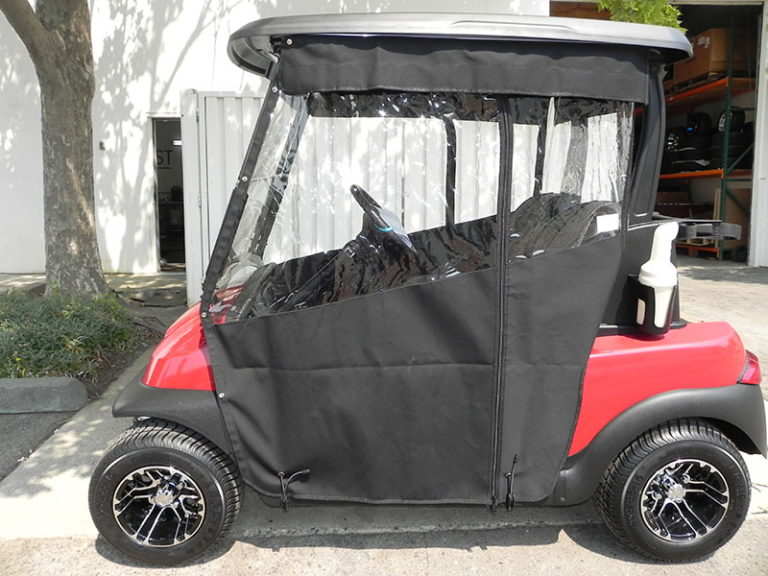 Sunbrella TrackStyle Enclosures Gilchrist Golf Cars