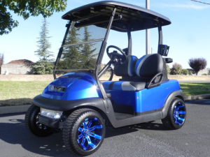 Club Car Precedent, Blue Pearl metallic color