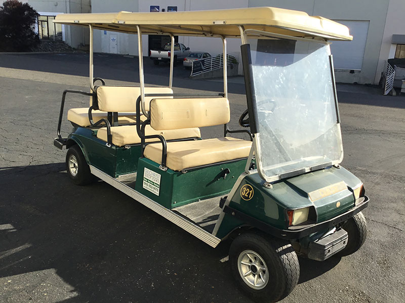 NEW 2023 CLUB CAR VILLAGER 6 ELECTRIC GREEN