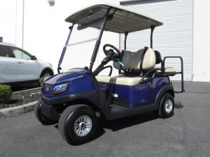 Club Car Tempo, Dark Blue with Lights