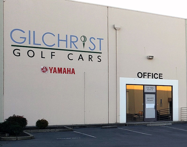 Gilchrist Golf Carts Showroom