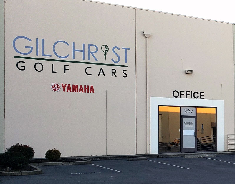 Gilchrist Golf Carts Showroom Gilchrist Golf Carts Showroom