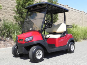 Club Car Tempo, Candy Apple Red, 2 Passenger