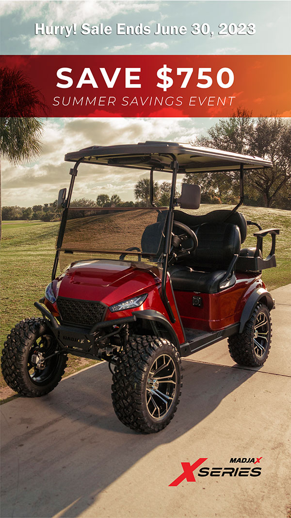 XSeries Golf Car Summer Sale XSeries Golf Car Summer Sale