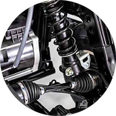 irs-circle independent rear suspension