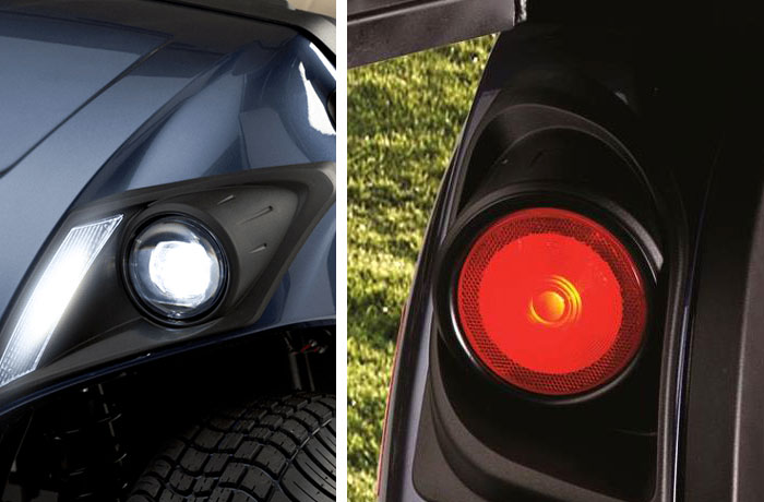 Led headlights and taillights